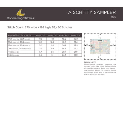 A Schitty Sampler