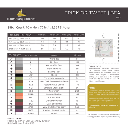 Trick or Tweet | Bea