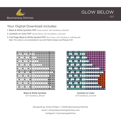 Glow Below (XStitch the Rainbow)